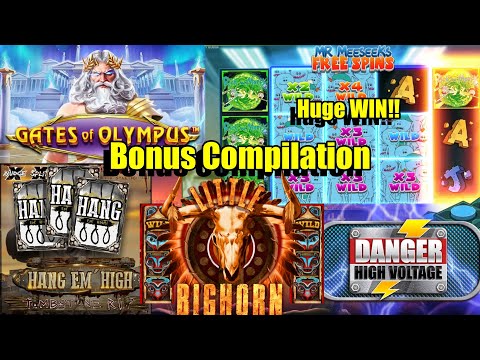 Thumbnail for video: Bonus Compilation, Gates Of Olympus, Bighorn, Rick & Morty, Tombstone RIP & Much More