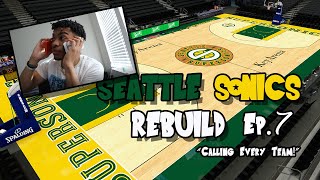 CALLING EVERY TEAM FOR A NEW SMALL FORWARD! | Seattle Sonics Rebuild Ep. 7 NBA 2K21 Next Gen