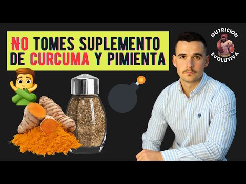 Do not take turmeric supplement with pepper