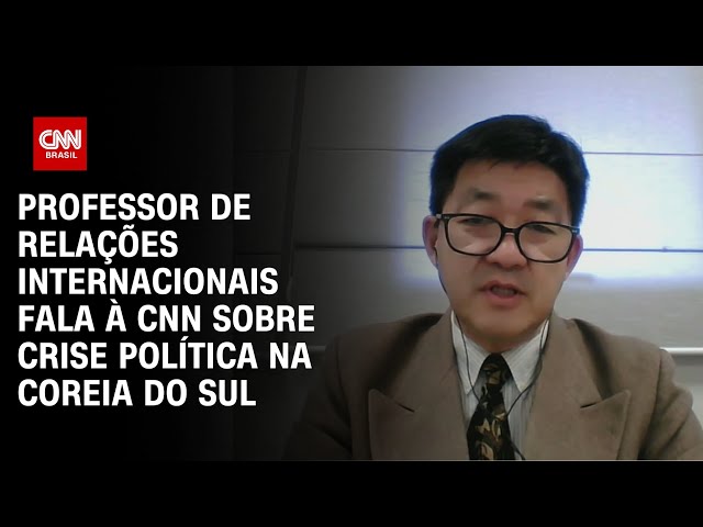 Professor de Relações Internacionais fala à CNN sobre crise política na Coreia do Sul | BASTIDORES