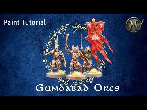 How to paint the Gundabad orcs Warband | Lord of the Rings MESBG Painting Tutorial