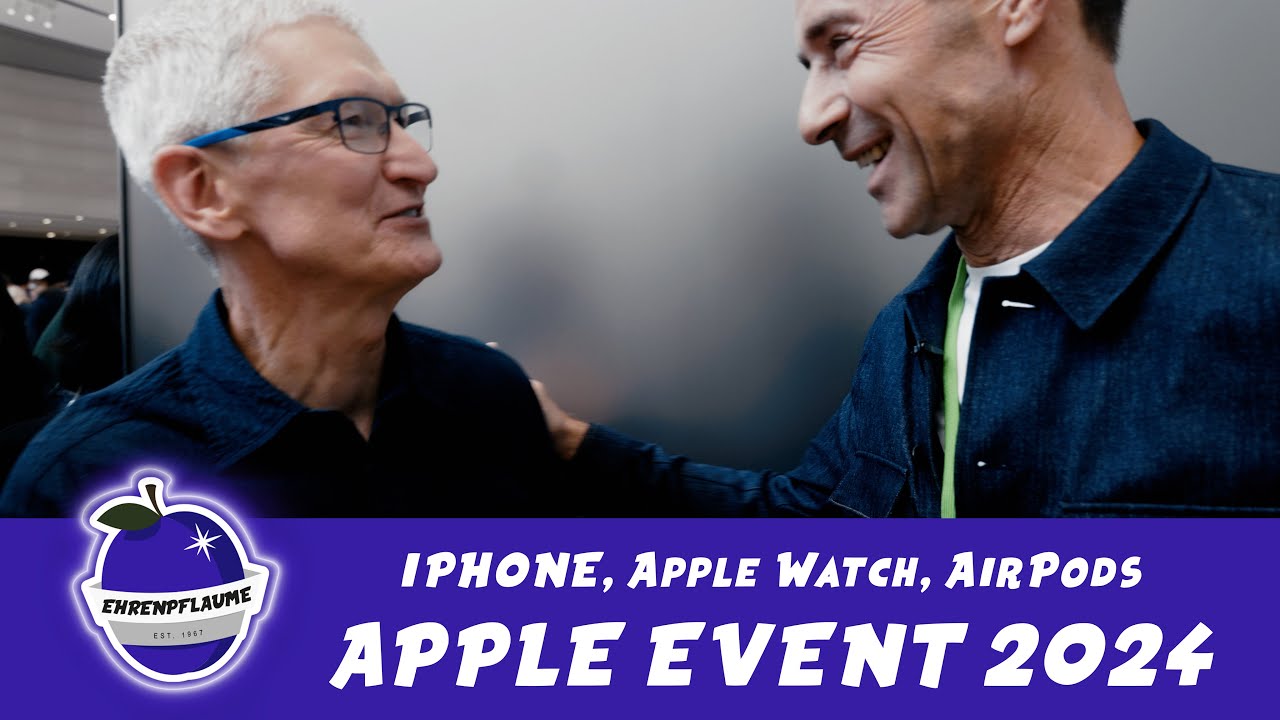 Apple x Ehrenpflaume - Treffen mit Tim Cook, neues iPhone, Apple Watch und Airpods