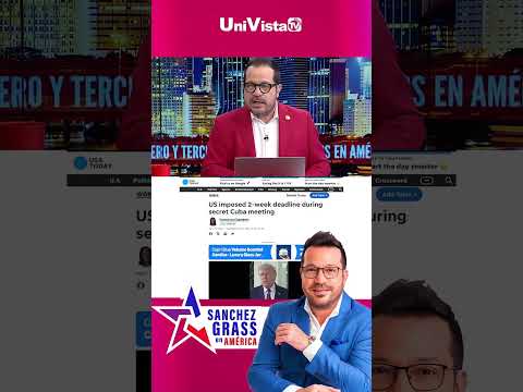 🚨 Reportes apuntan a reunión clave entre EE  UU  y Cuba en La Habana
