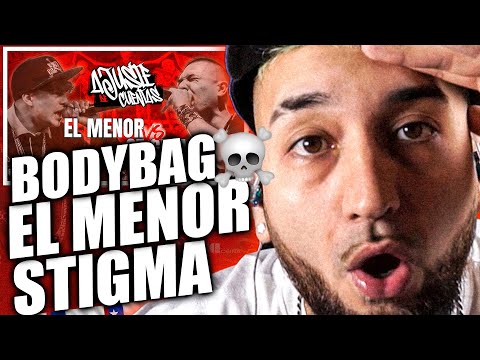 CAYÓ LA LEYENDA💀| EL MENOR VS STIGMA (BATALLA ESCRITA) | Reacción a BARRABASE 🇨🇱