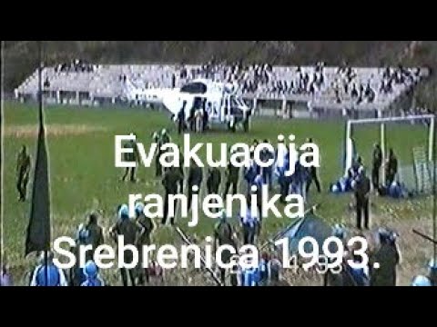 Srebrenica 25.04.1993. - evakuacija ranjenika