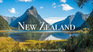 New Zealand 4K - Scenic Relaxation Film With Inspiring Music