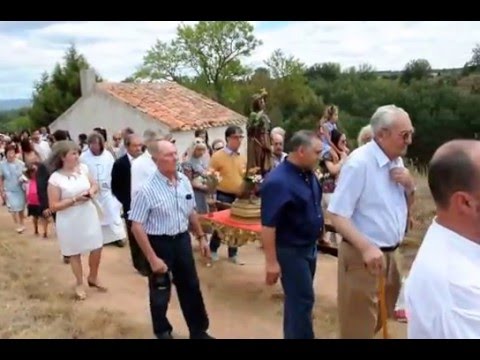 Tordueles, procesión y baile a San Roque 16 de Agosto 2015
