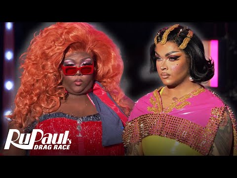 Briar Blush & Kenya Pleaser's Kylie Minogue Lip Sync 💫 RuPaul’s Drag Race