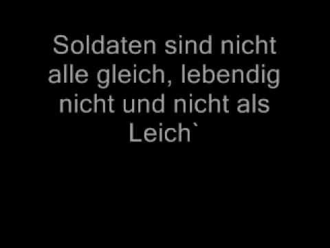 Soldaten sind NICHT alle gleich