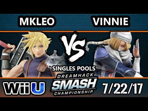 DHATL17 Smash 4 - FOX | MVG | MK Leo (Cloud) Vs. Vinnie (Sheik) - WiiU Singles Pools - Smash Wii U