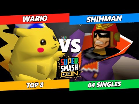 SSC 2022 - Wario (Pikachu) Vs. Shihman (Captain Falcon) Smash 64 Tournament