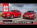 Seat Ibiza vs. Volkswagen Polo - AutoWeek dubbeltest - English subtitles