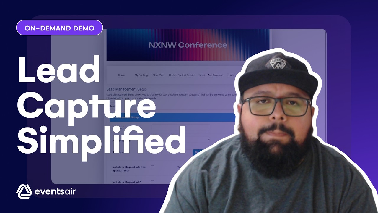 How to Capture and Convert Event Leads with EventsAir [On-Demand Demo]