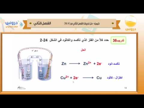 الثالث الثانوي| الفصل الدراسي الثاني 1438 | كيمياء | حل تدريبات الفصل الثاني ص(70,71)