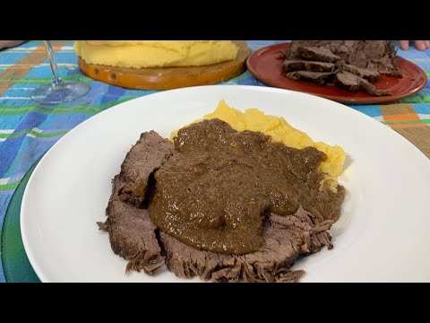 Stracotto con Polenta, ricetta scientifica e originale