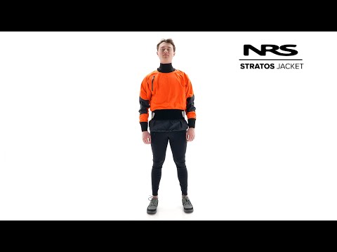 NRS Men's Stratos Shorty Semi-Dry Paddling Jacket (Closeout) video poster