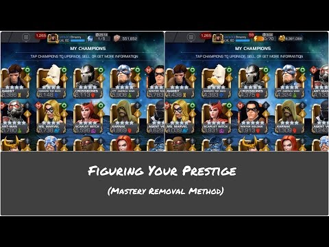 Masteries & Figuring Your Prestige