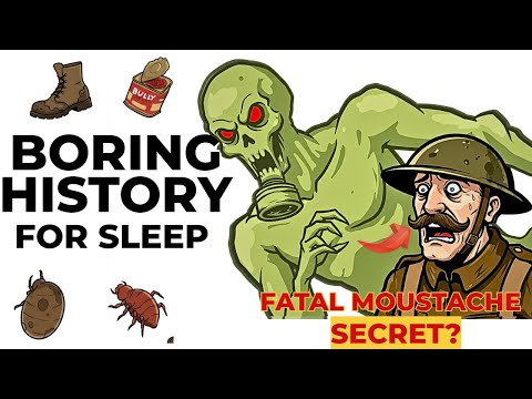 Boring History For Sleep | When Proud Moustaches Became a DEATH SENTENCE WWI!