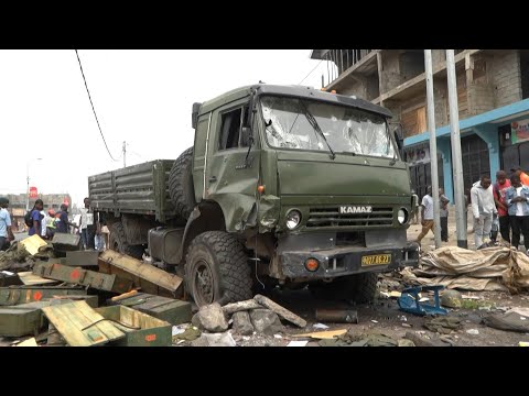 Aftermath of violent clashes around DR Congo's besieged city of Goma | AFP