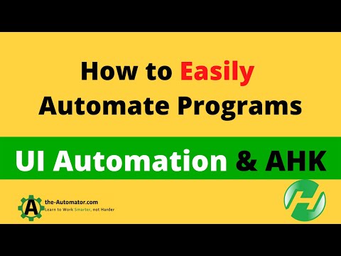 🎓💻 Take your automation game to the next level - Learn to automate any program with ease! 📚