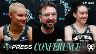 Satou Sabally, Breanna Stewart & Coach Chris DeMarco | Post Game Press Conference | June 3, 2026