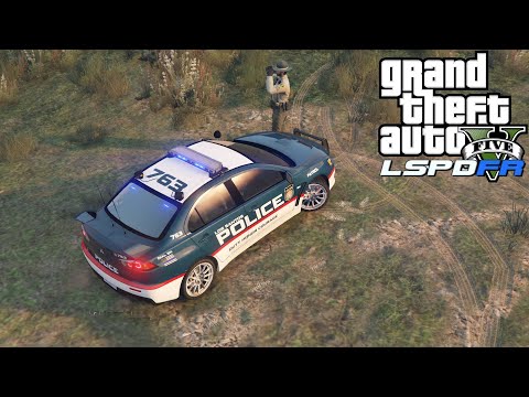 LSPDFR 0.4.8.! Police Mod For GTA5! Los Santos Highway Patrol!
