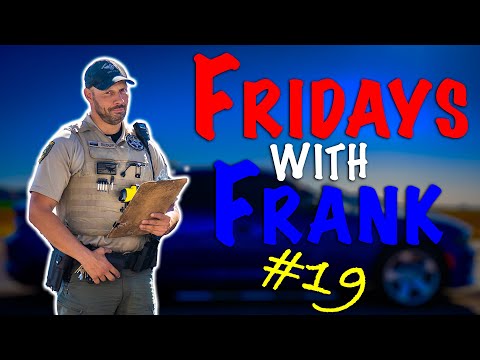 Fridays With Frank 19: Open container criminal speed