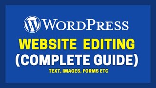Edit Pages Content on Existing WordPress Website (Complete Guide)