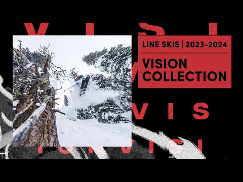 LINE 2023/2024 Vision Collection Skis - Lightweight Freeride Skis