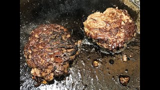 Smash Burgers with a Lodge Cast Iron Grill Press