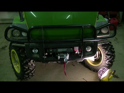 How to Mount a Warn Winch on a John Deere XUV Gator