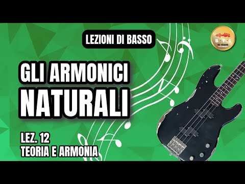Lezioni di Basso #12 Teoria e Armonia - Gli armonici naturali