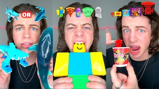 Luke Did That Spicy Food Tik Tok 2025 | Best Luke West Video