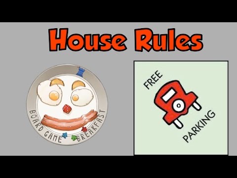 Board Game Breakfast  - House Rules!