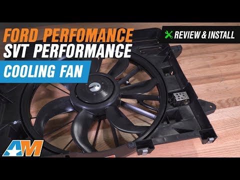 2005-2014 Mustang GT, GT500 Ford Performance SVT Performance Cooling Fan Review & Install