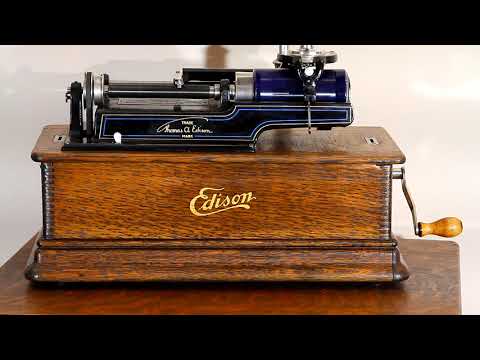 Ernest Stoneman Hillbilly Tune "When The Works All Done This Fall" Edison Cylinder Record  #5188