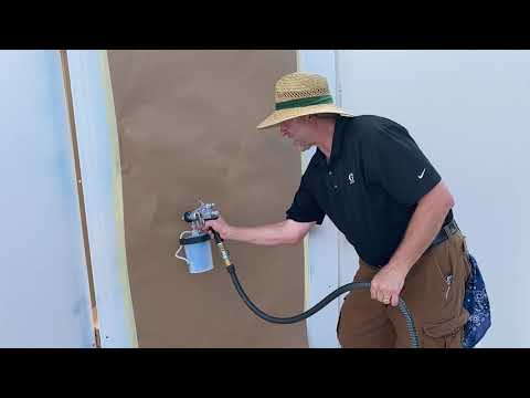 Graco HVLP Fine Finish Sprayer Demo