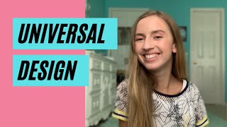 The Importance of Accessibility and Accommodations // Universal Design! [CC]