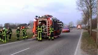 preview picture of video '04-04-2013 - Eenzijdig ongeval, auto in sloot, Nieuw-Vossemeer'