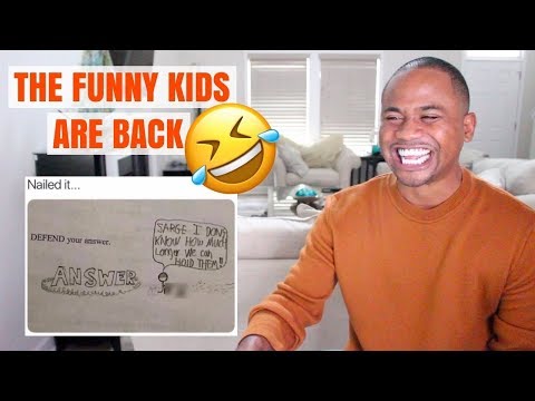 Funniest Kid Test Answers & Funny Detention Slips (2019) - YouTube