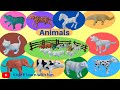 Learn Animals Names With Pictures In English Farm Wild Animals For Kids