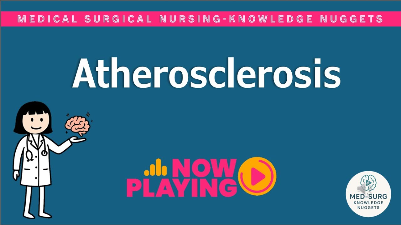 Cardiac: Atherosclerosis | Patho, Assessment, & Nursing Interventions