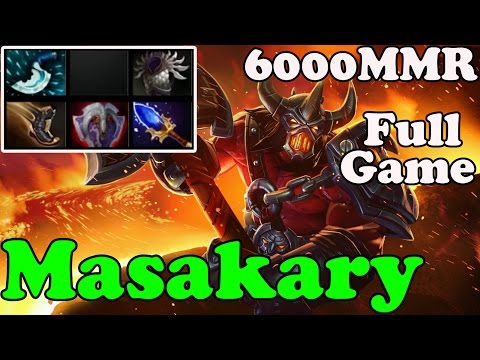 Dota 2 - Masakary 6000 MMR Plays Axe vol 4 - Pub Match Gameplay