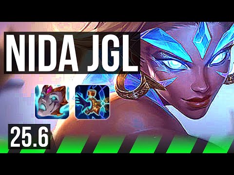 NIDALEE vs EVELYNN (JGL) | 7/1/4, Godlike | EUW Master | 25.6