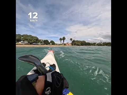 Beach play #surfski #kayak #beachlife #newzealand