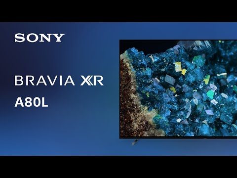 Sony BRAVIA XR 77-Inch Class A80L 3.2 ch OLED 4K HDR Smart Google TV (Model 2023, Titanium Black)