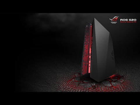 Asus rog g20 unboxing with 4k gaming