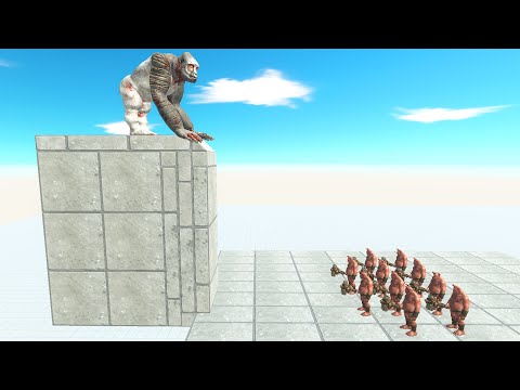 10x OGRE LORDS ATTACK GIANTS IN FLIGHT ⚒ | ANIMAL REVOLT BATTLE SIMULATOR