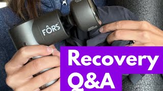 Foam Roller Vs Massage gun and other common recovery tools