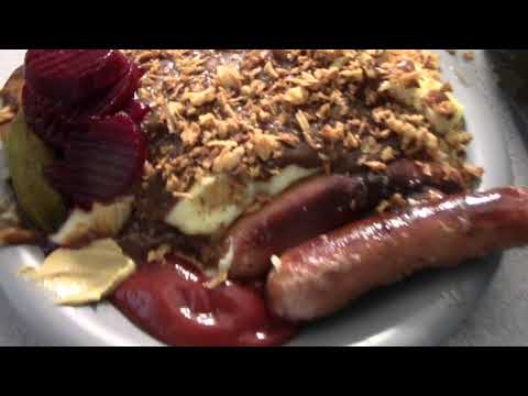 MongoTV_2805 - Min Aftensmad - Stegte Pølser Med Kartoffelmos og Brun Sovs